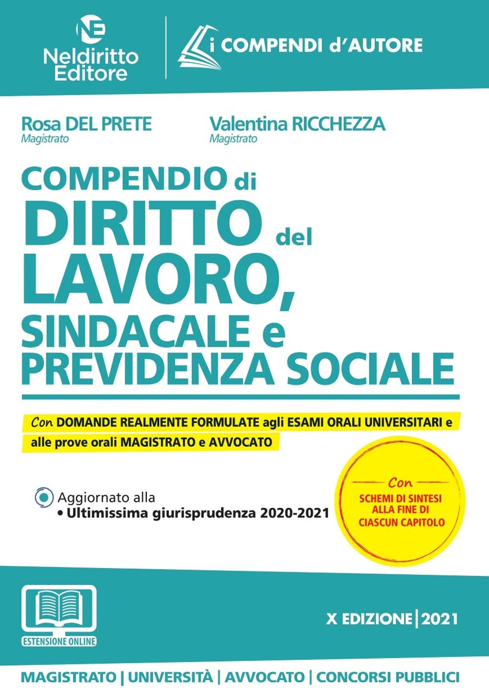 Compendio di diritto del lavoro, sindacale e della previdenza sociale. Con espansione online book