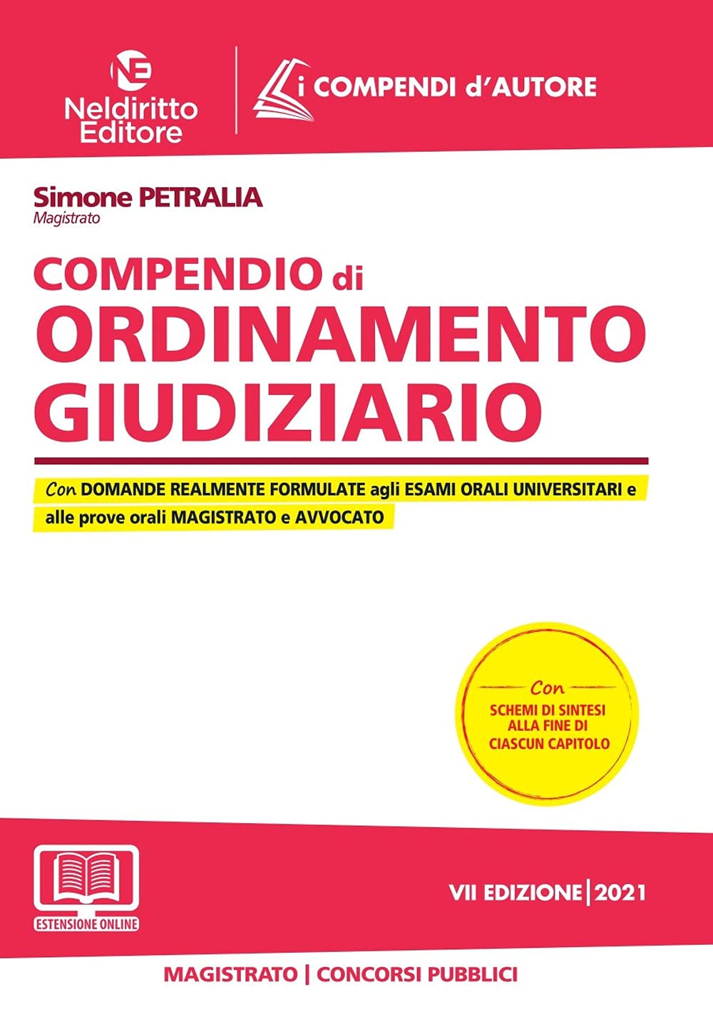 Compendio di ordinamento giudiziario. Nuova ediz. Con Contenuto digitale per accesso online book