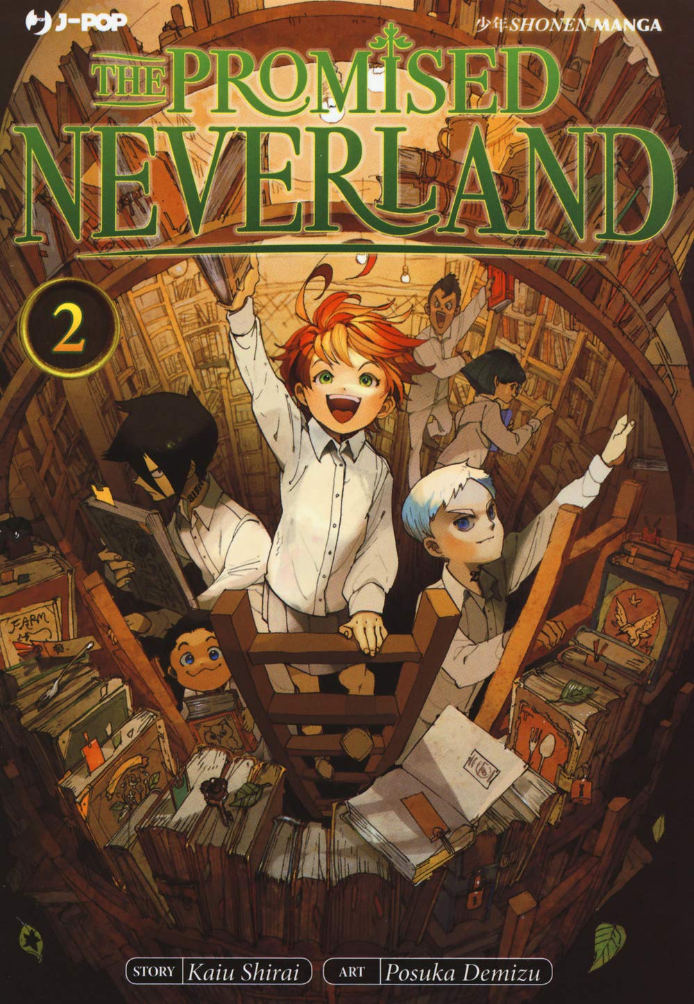 The promised Neverland. Vol. 2 book
