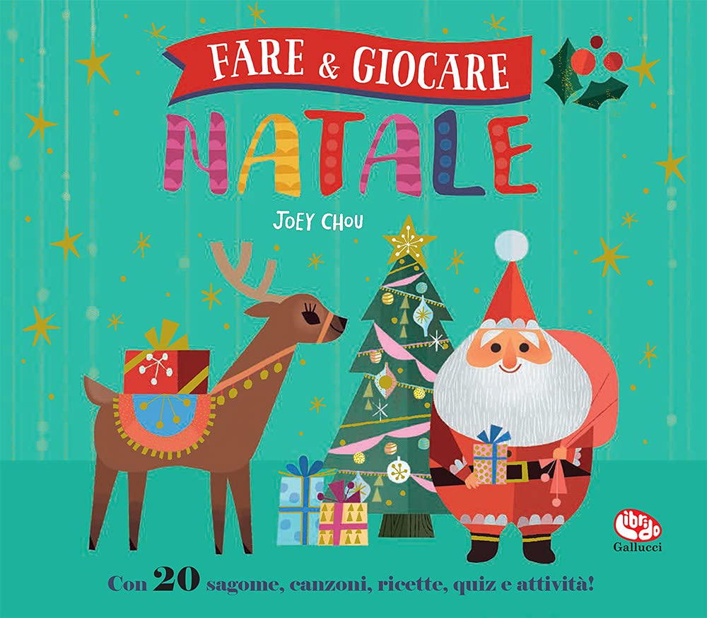 Fare & giocare. Natale. Ediz. a colori. Ediz. a spirale book