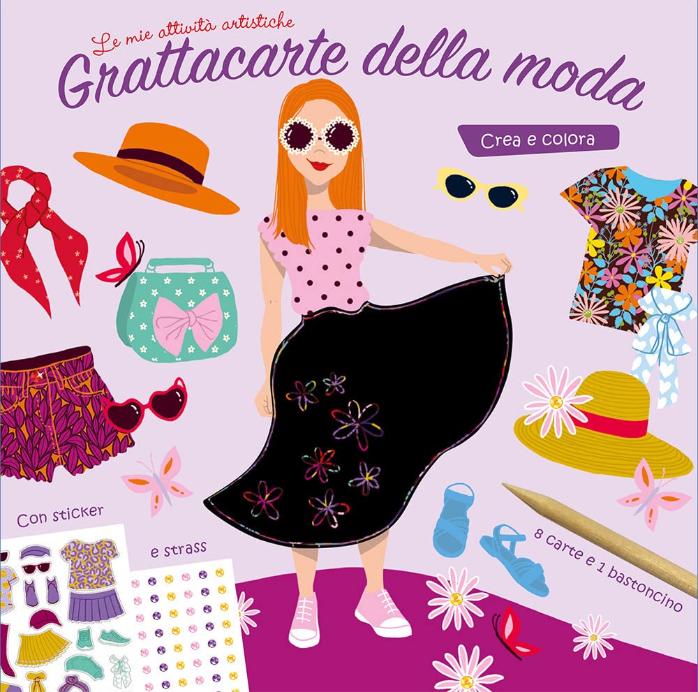 Grattacarte della moda. Ediz. a colori book