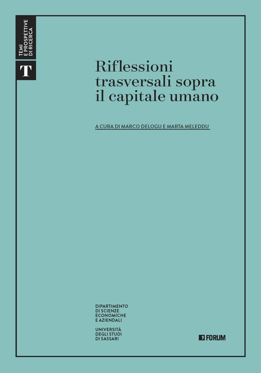 Riflessioni trasversali sopra il capitale umano book