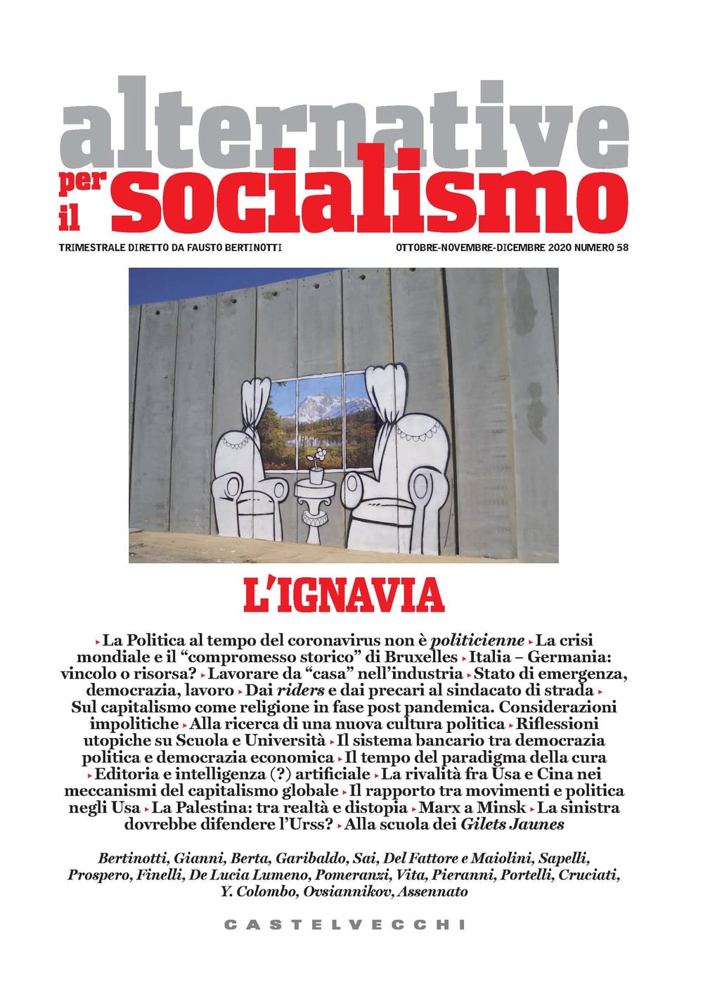 Alternativa per il socialismo n.58: L'Ignavia book