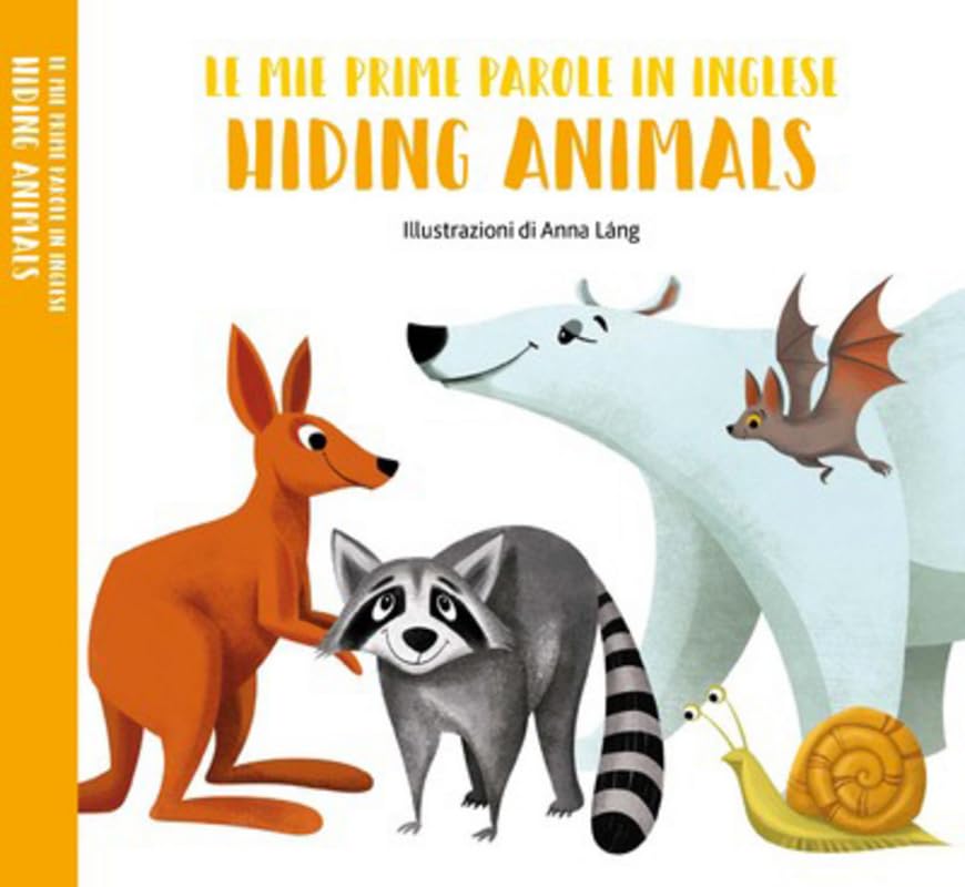 Mes premiers mots en anglais - Hiding animals book