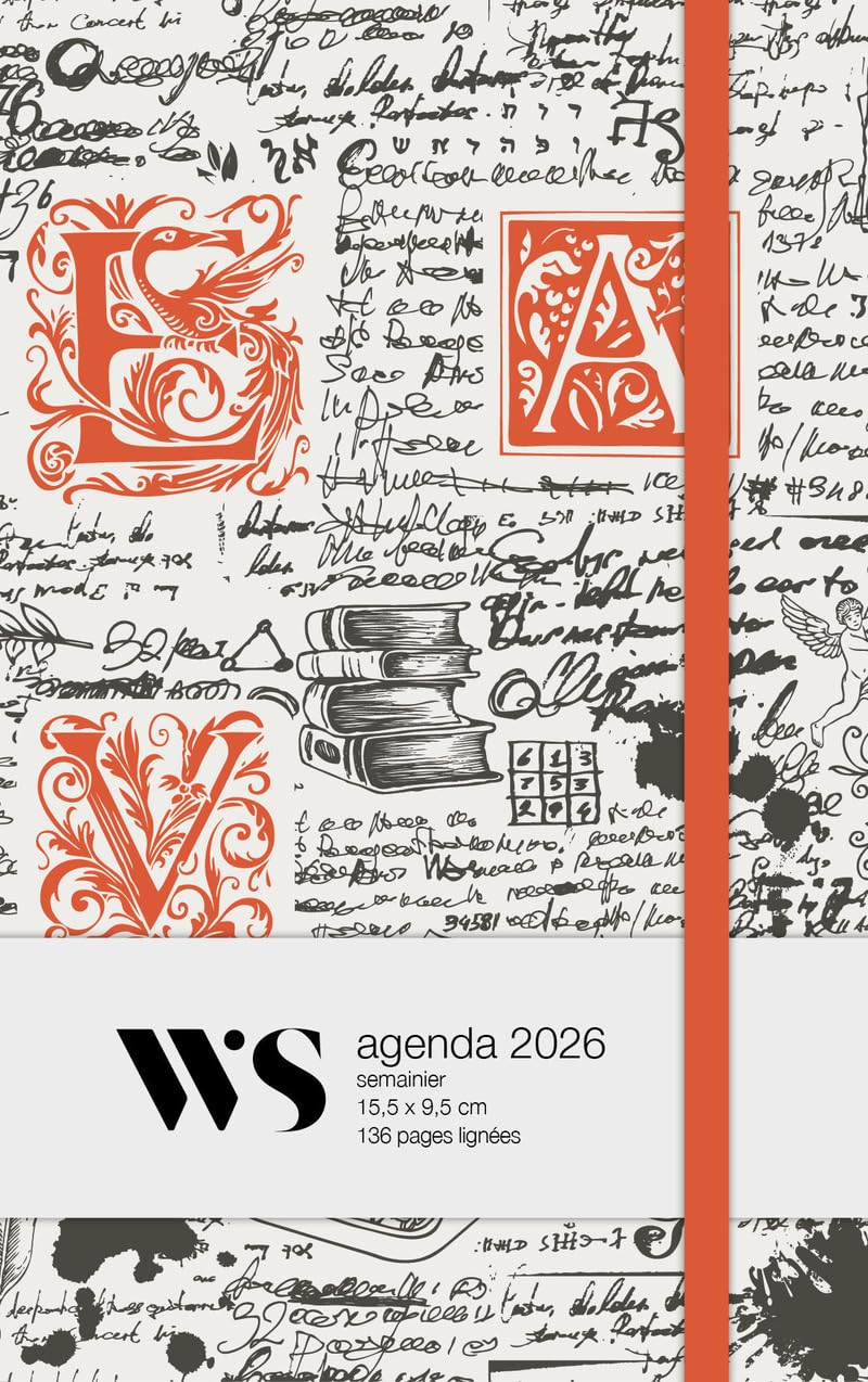 Agenda 2026 - Livres et écriture Partnership & Love