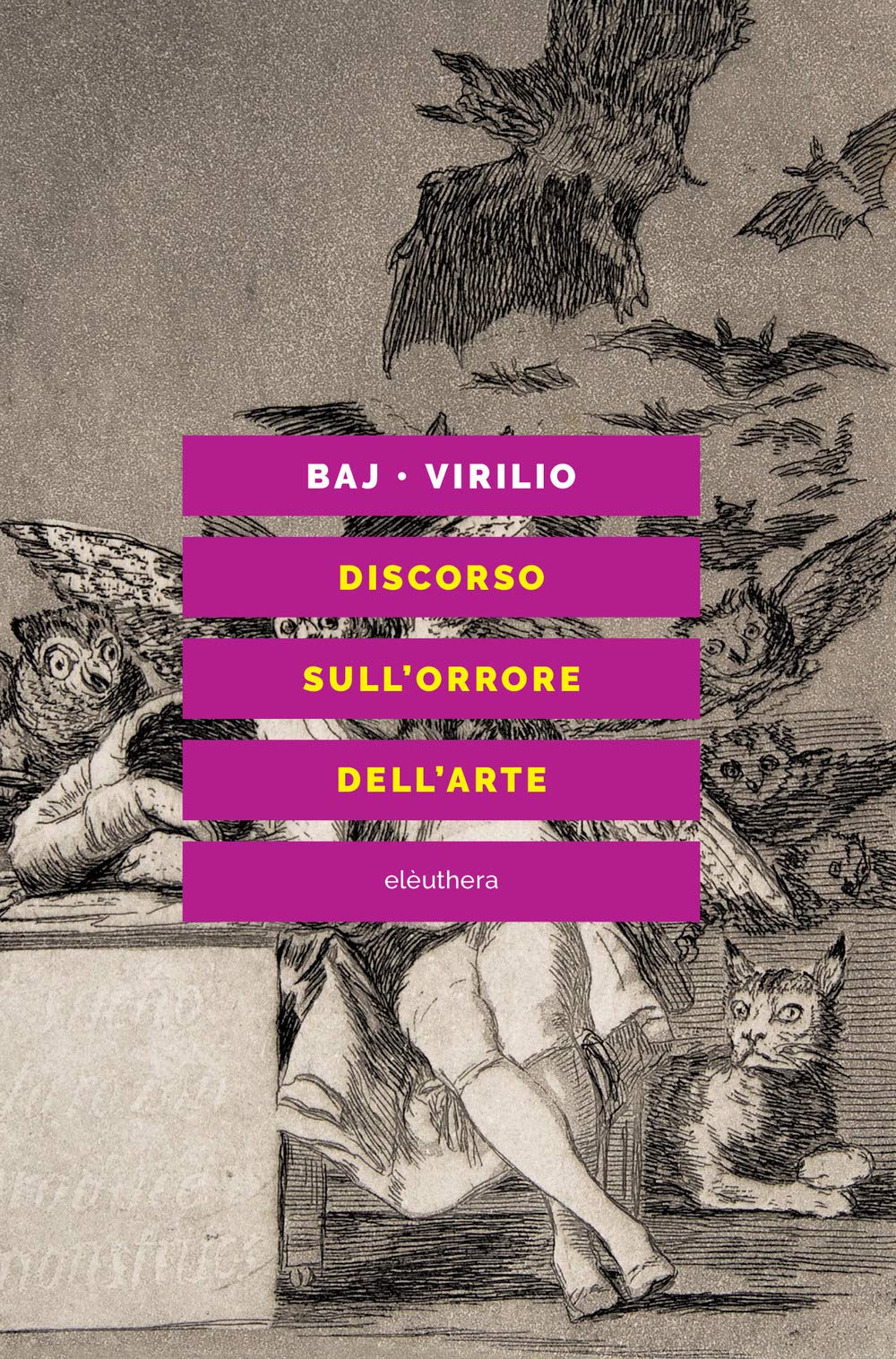 Discorso sull'orrore dell'arte. Nuova ediz. book
