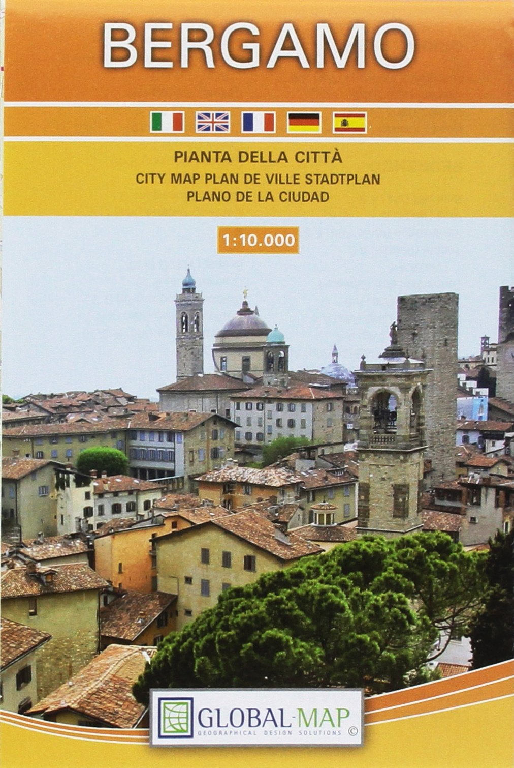 LAC Stadtplan Bergamo 1:10 000 Leisure, Home & Garden Books