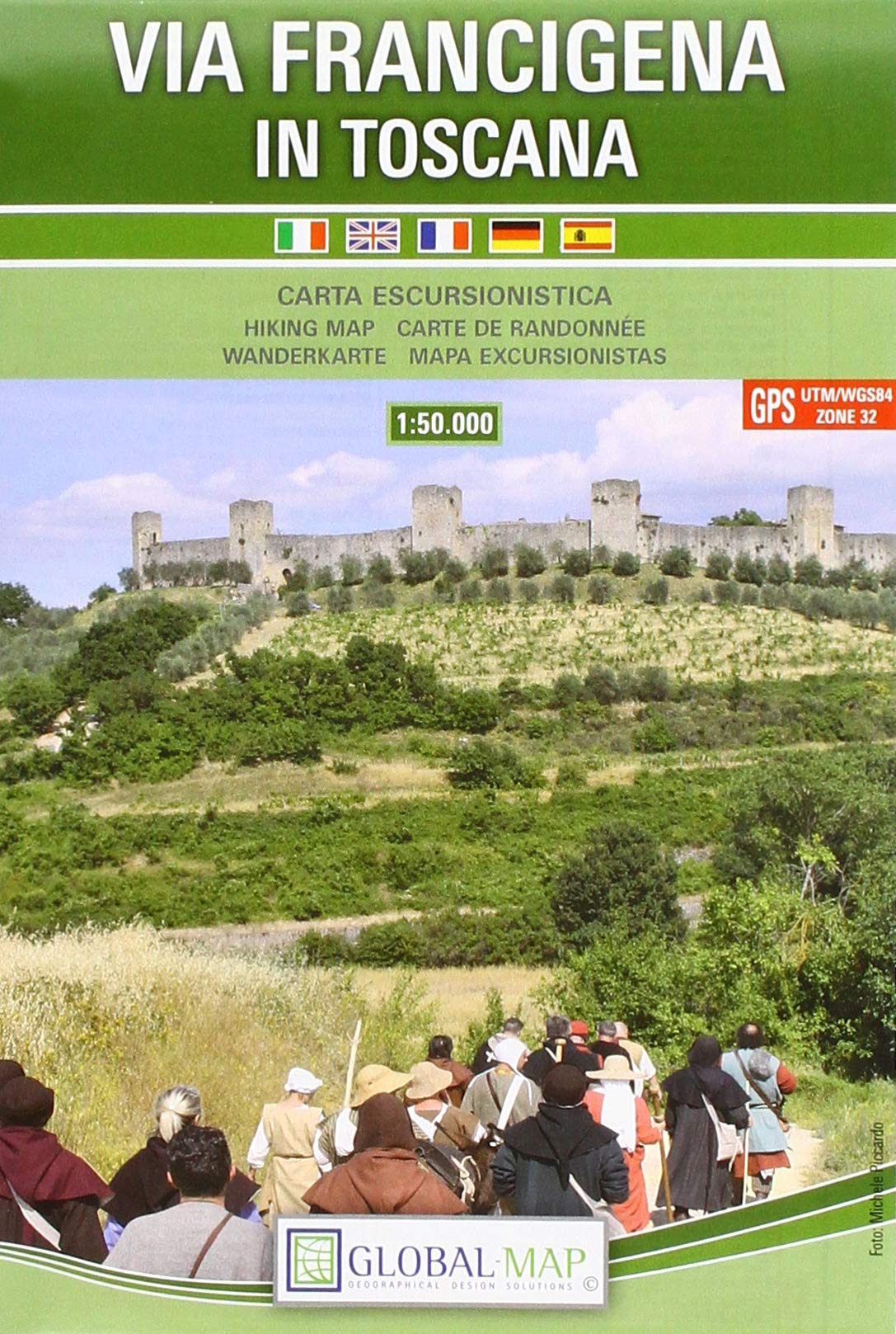 LAC Touristische Karte Via Francigena Leisure, Home & Garden