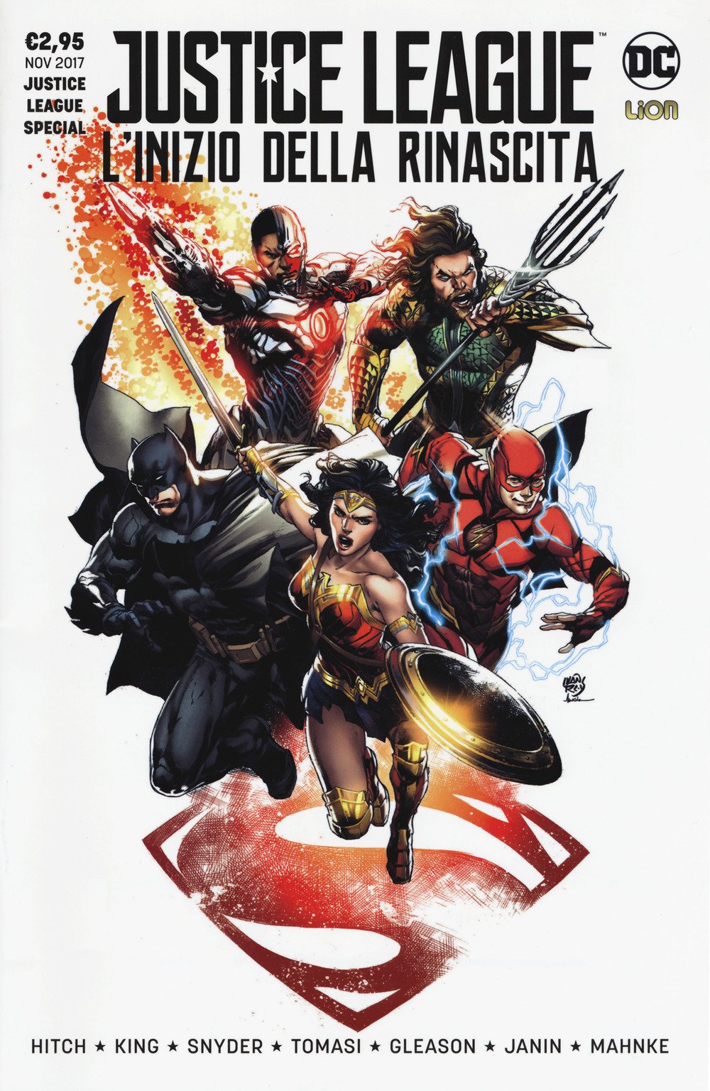 L'inizio della rinascita. Justice League book