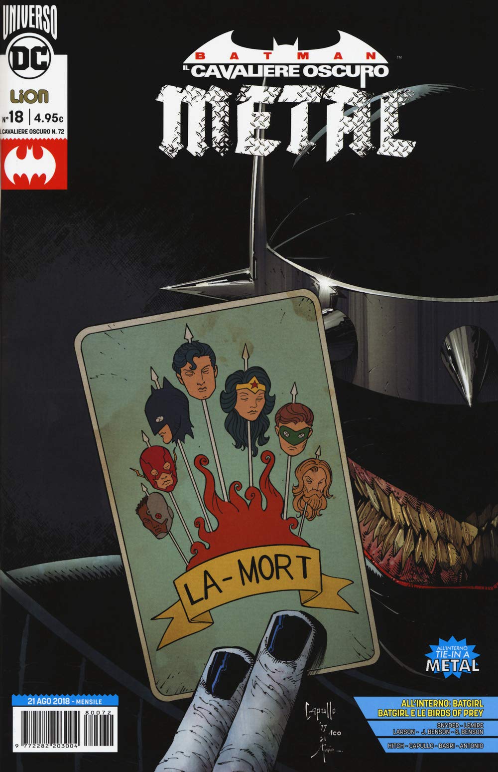 Libri - Batman Il Cavaliere Oscuro #72 (#18 Rinascita) (1 BOOKS) Manga
