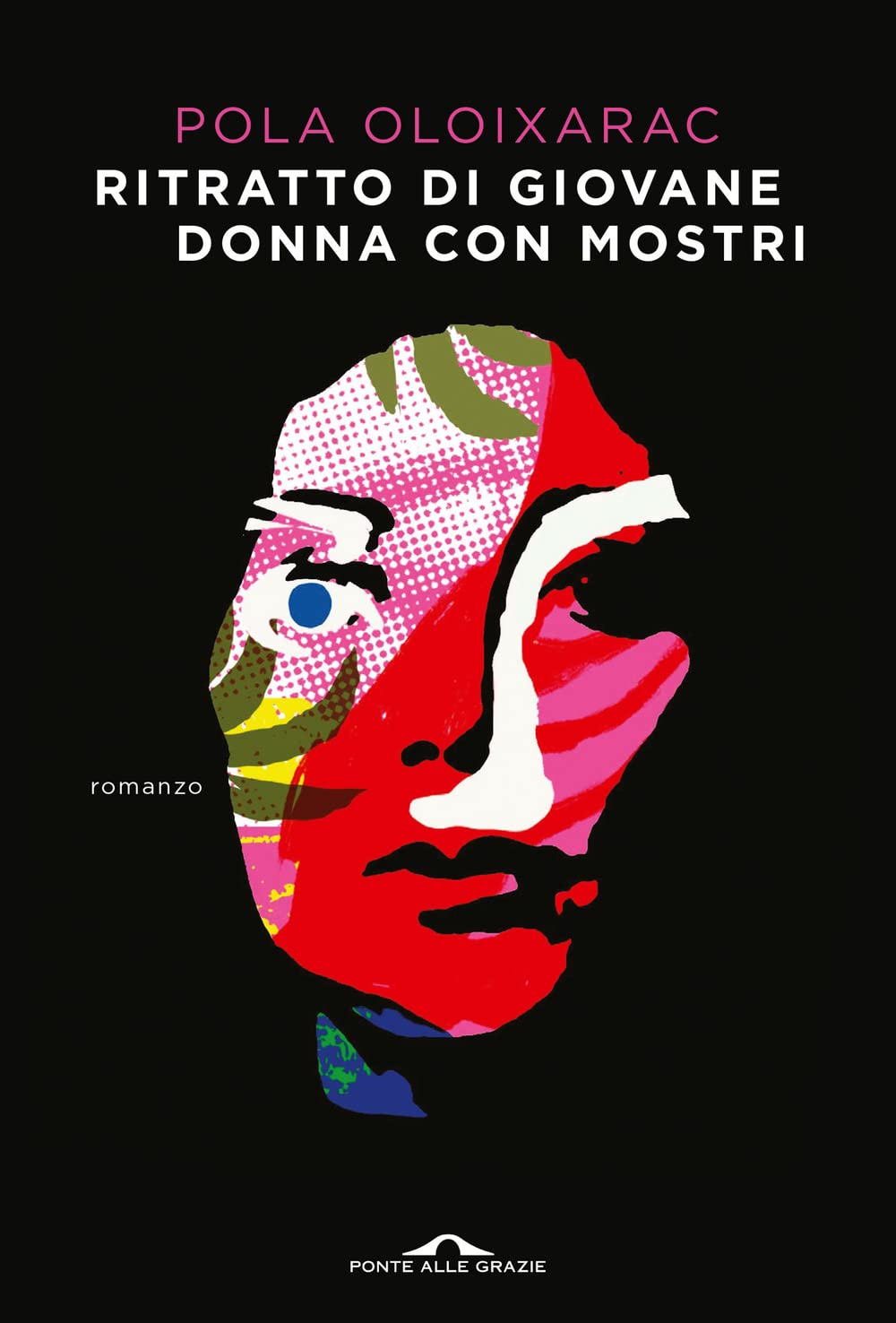Ritratto di giovane donna con mostri book