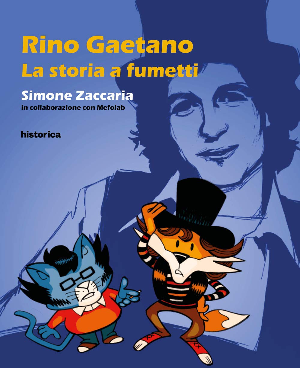 "Rino Gaetano. La storia a fumetti" Manga