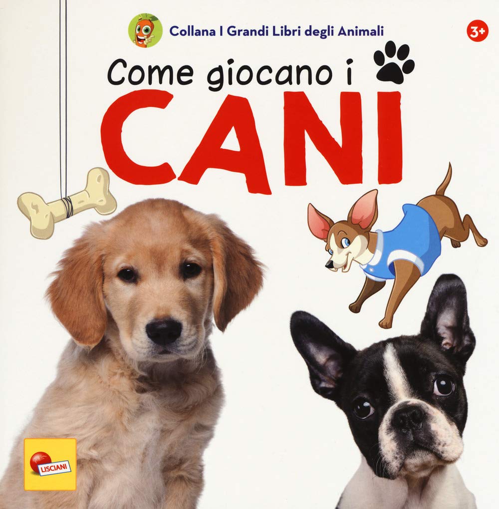 Come giocano i cani. I grandi libri degli animali Children's books