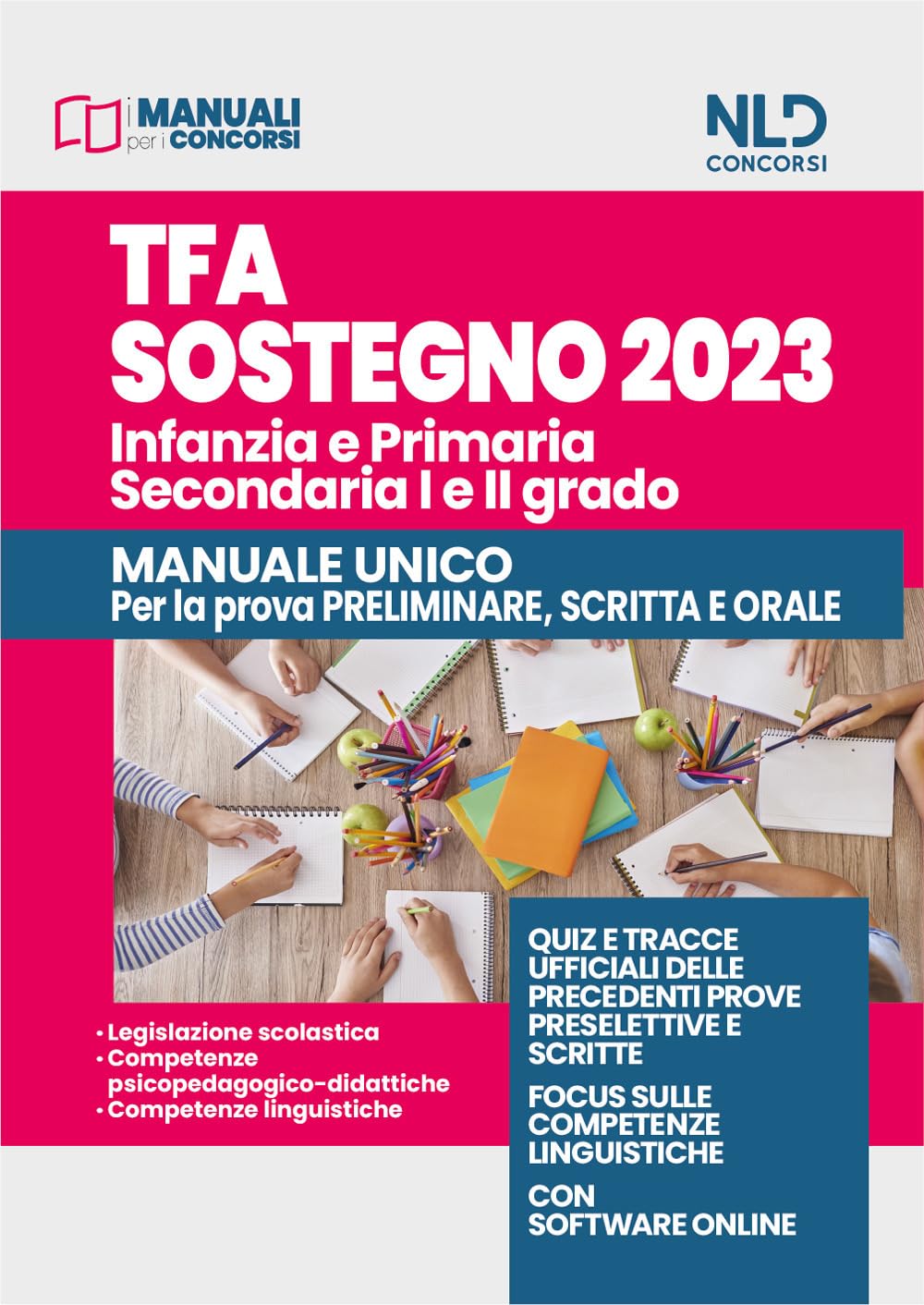 TFA sostegno 2023. Infanzia, Primaria e Secondaria (I e II grado). Prova scritta e orale. Nuova ediz. Con software di simulazione book