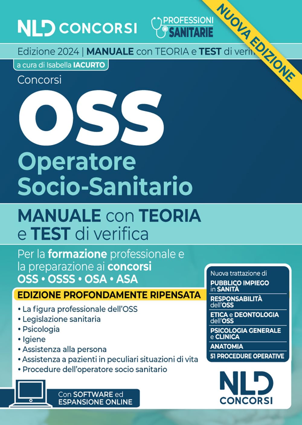 Concorsi OSS Operatore Socio Sanitario. Manuale con test di verifica per la formazione professionale e la preparazione ai concorsi 2024 Non-fiction books