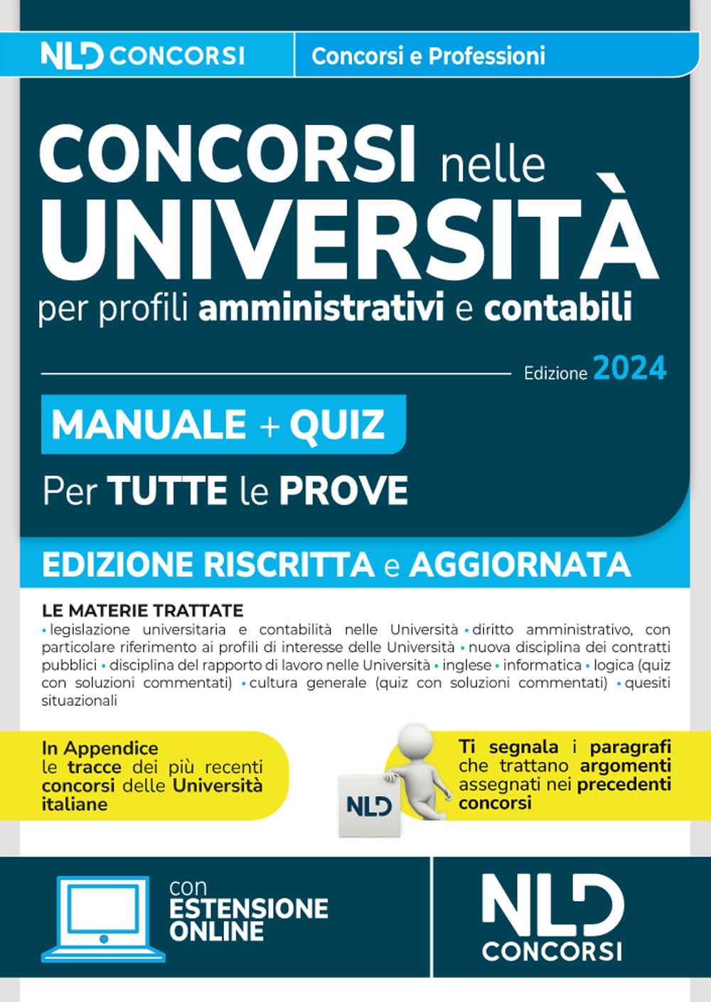 Concorsi nelle Università. Profili amministrativi e contabili. Manuale completo + Quiz book