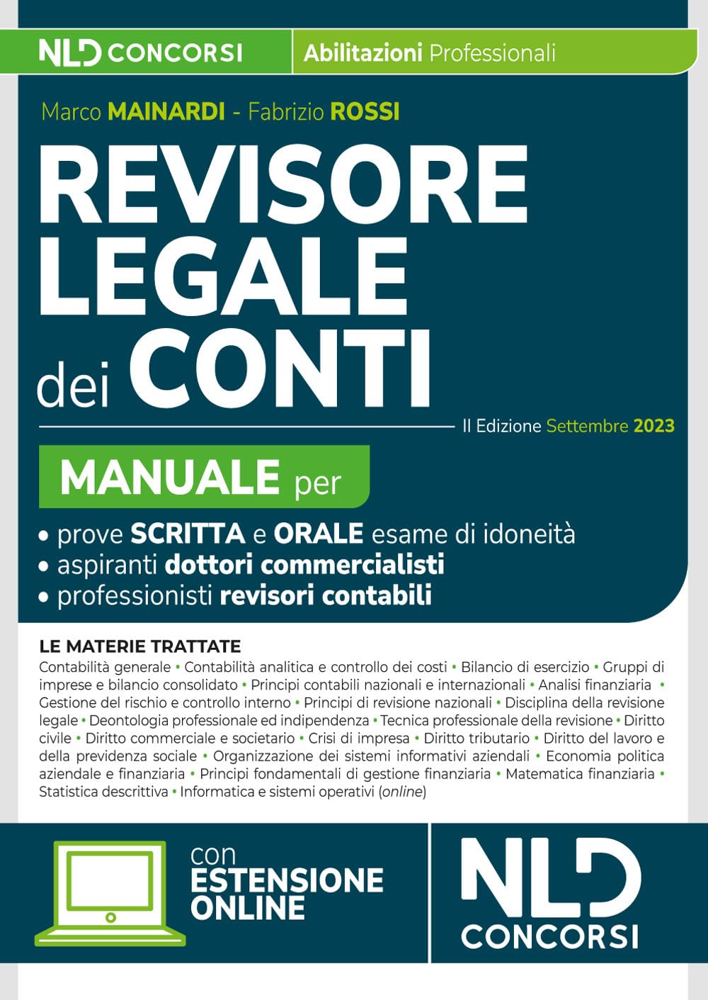 Revisore legale dei Conti. Manuale per la prova scritta e orale 2023-2024. Esame di abilitazione book
