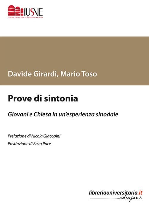 Prove di sintonia. Giovani e Chiesa in un’esperienza sinodale book