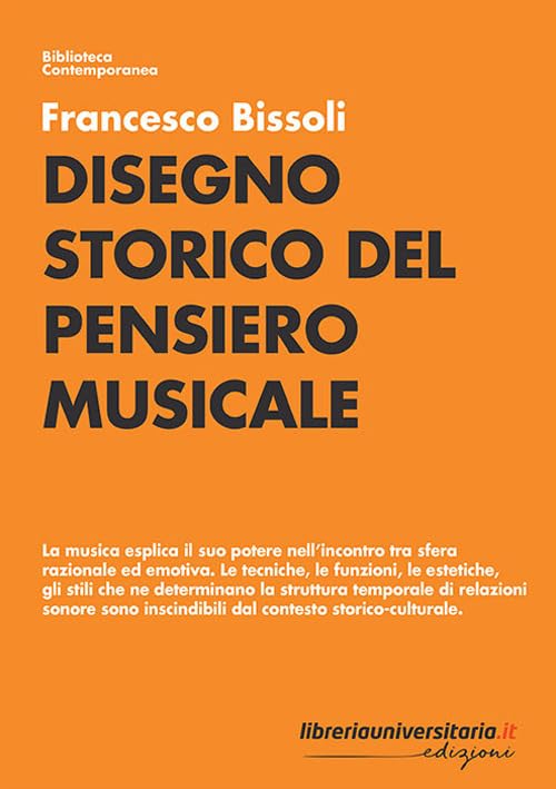 Disegno storico del pensiero musicale book