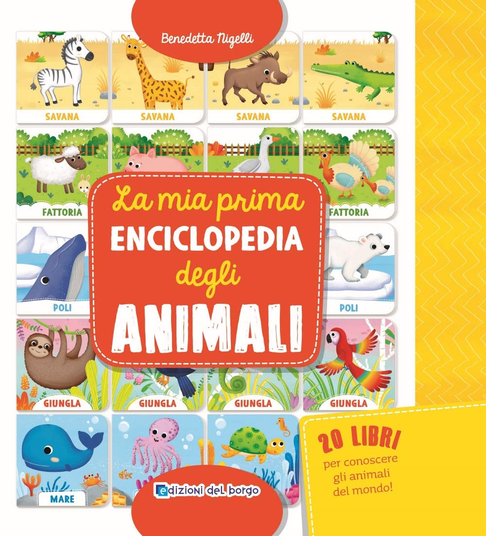 La mia prima enciclopedia degli animali book