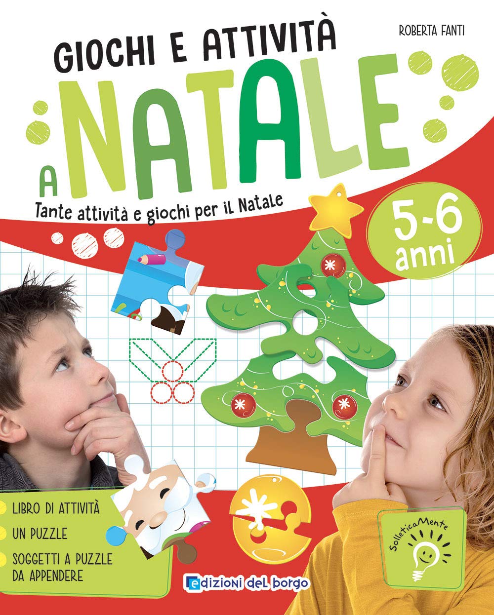 Giochi e attività a Natale. Ediz. a colori (SolleticaMente) Non-fiction