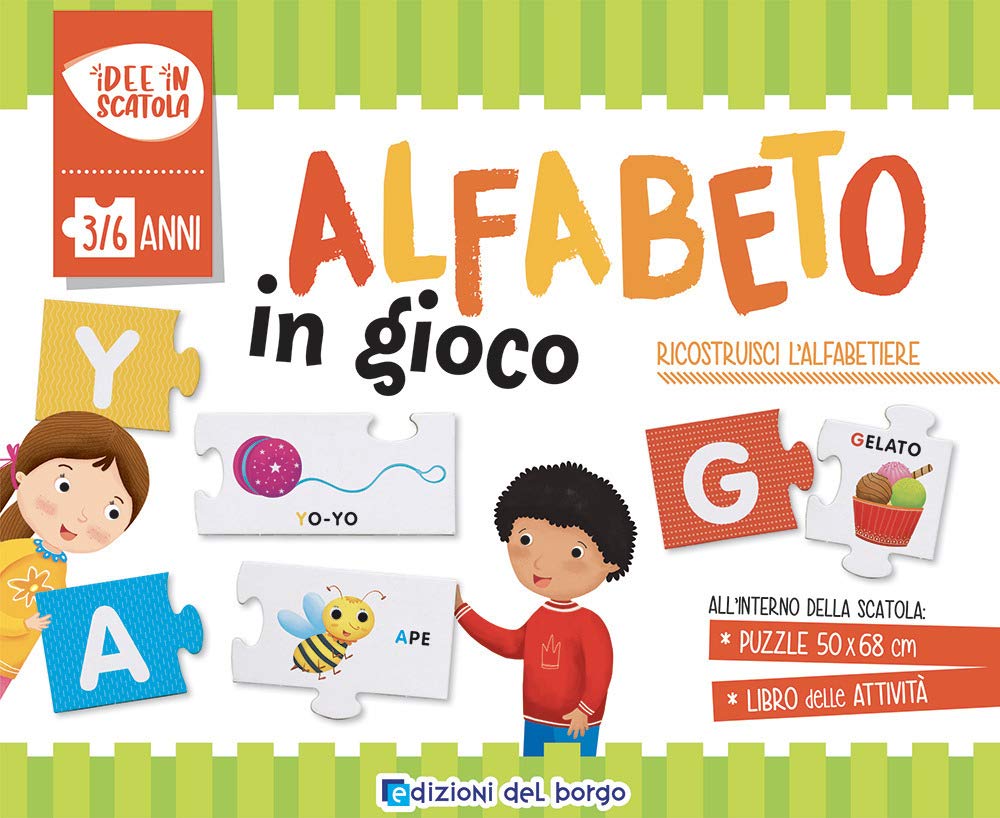 L'alfabeto in gioco. Ediz. a colori. Con puzzle Non-fiction