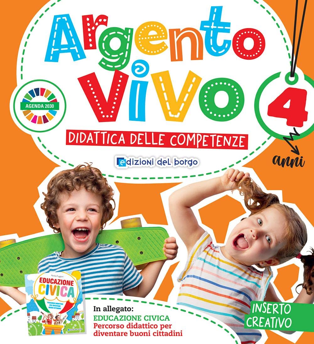 Argento vivo. 4 anni. Quaderno operativo Non-fiction