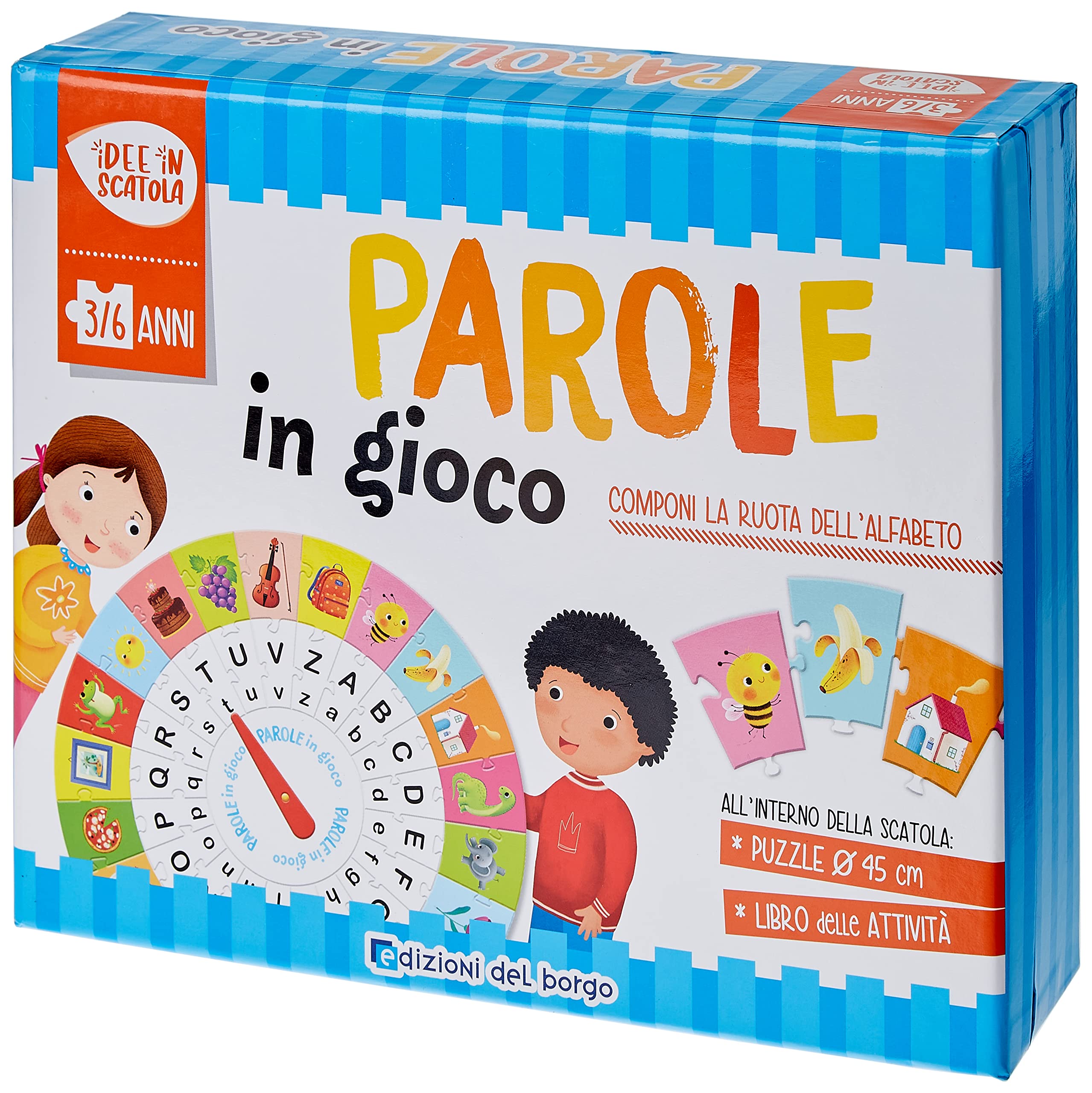 Parole in gioco. Idee in scatola. Ediz. a colori. Con puzzle autocorrettivo Non-fiction