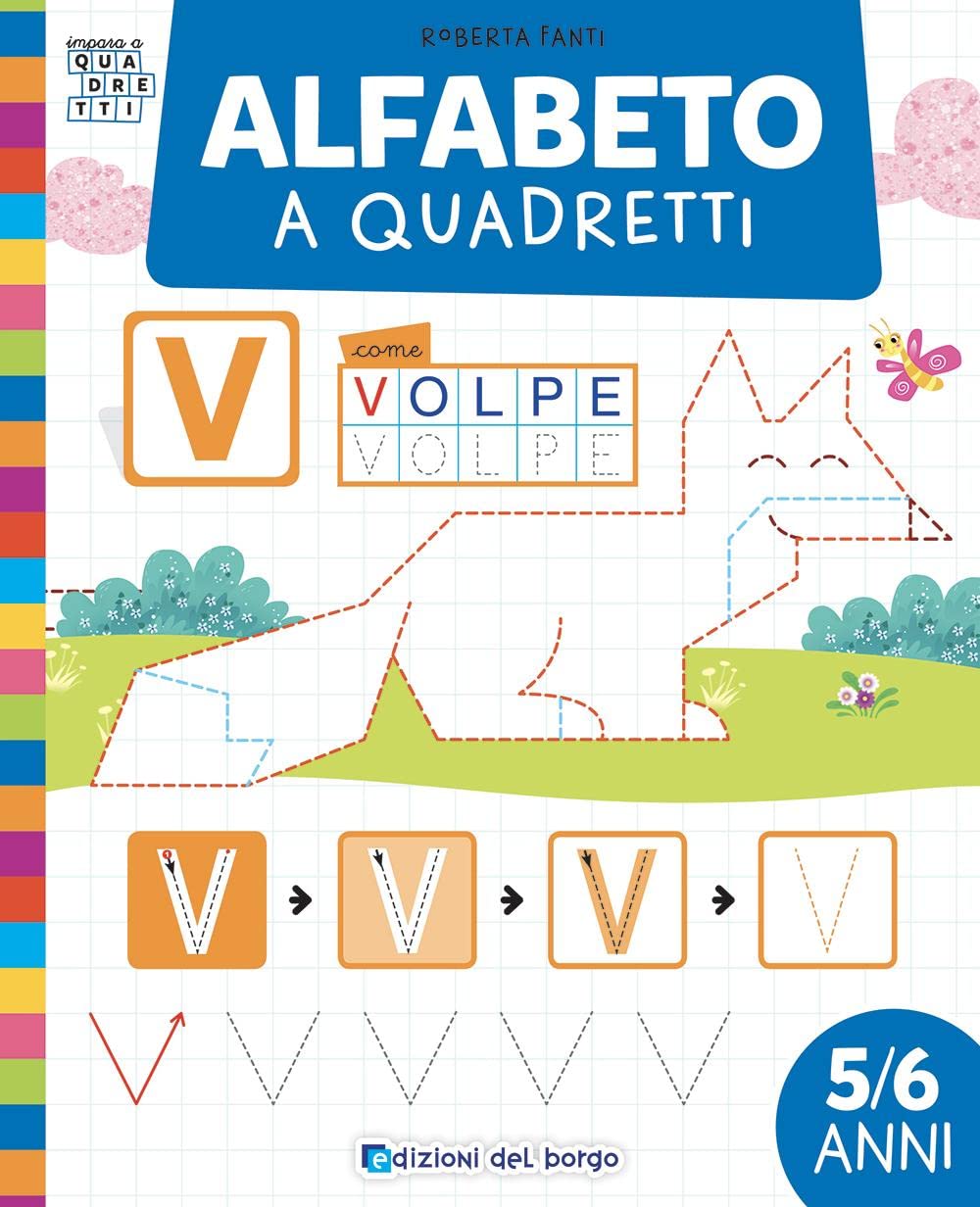 Alfabeto a quadretti. Ediz. a colori book