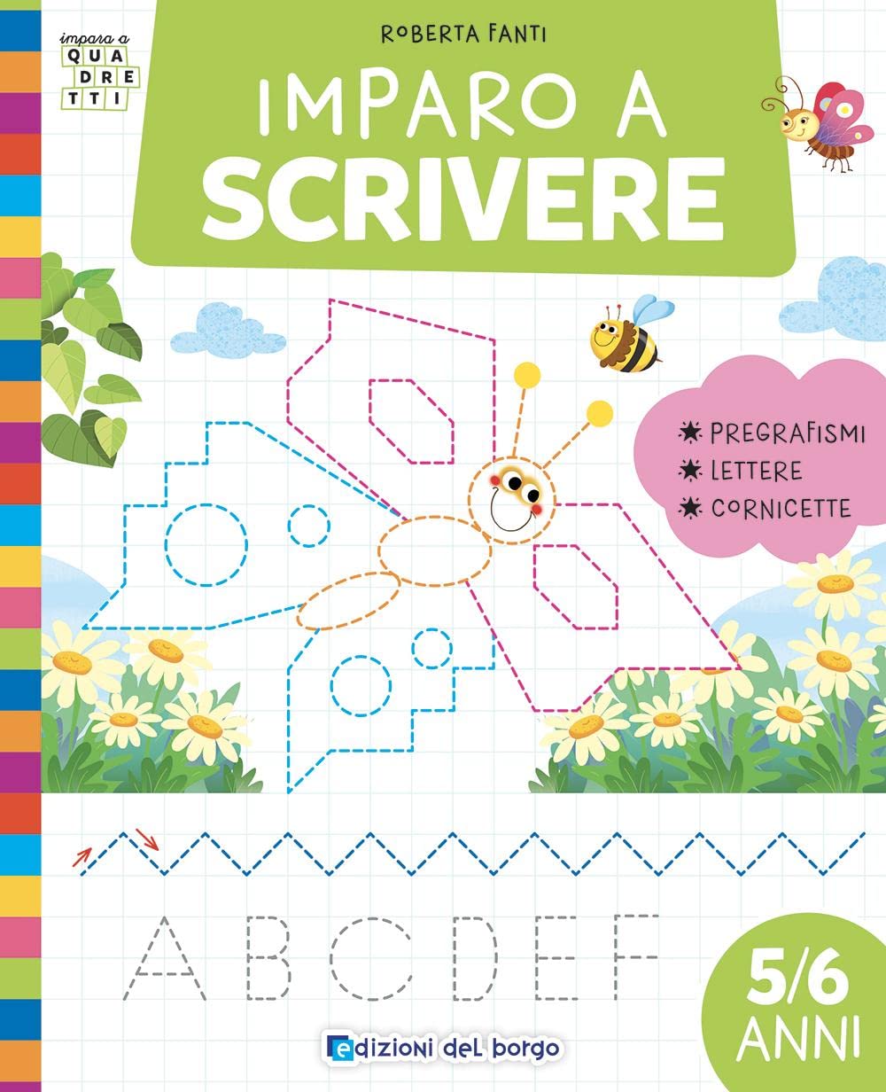 Imparo a scrivere. Ediz. a colori (Impara a quadretti) Non-fiction
