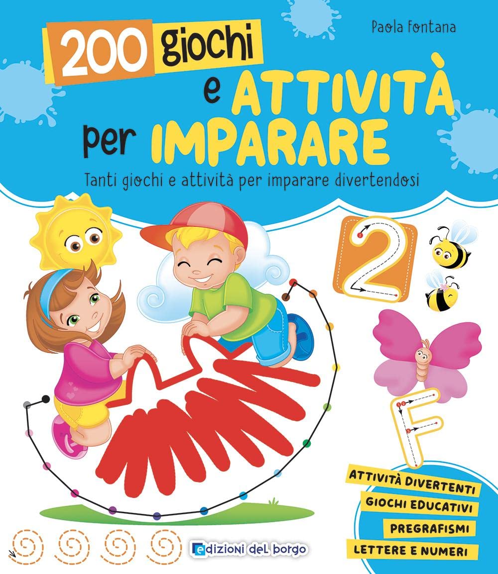 200 giochi e attività per imparare. Ediz. a colori (Grandi libri per imparare) Non-fiction