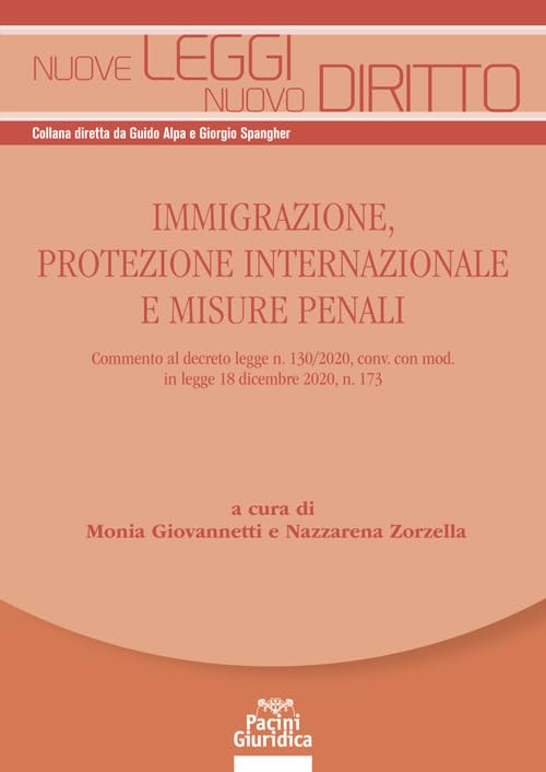 Immigrazione, protezione internazionale e misure penali book