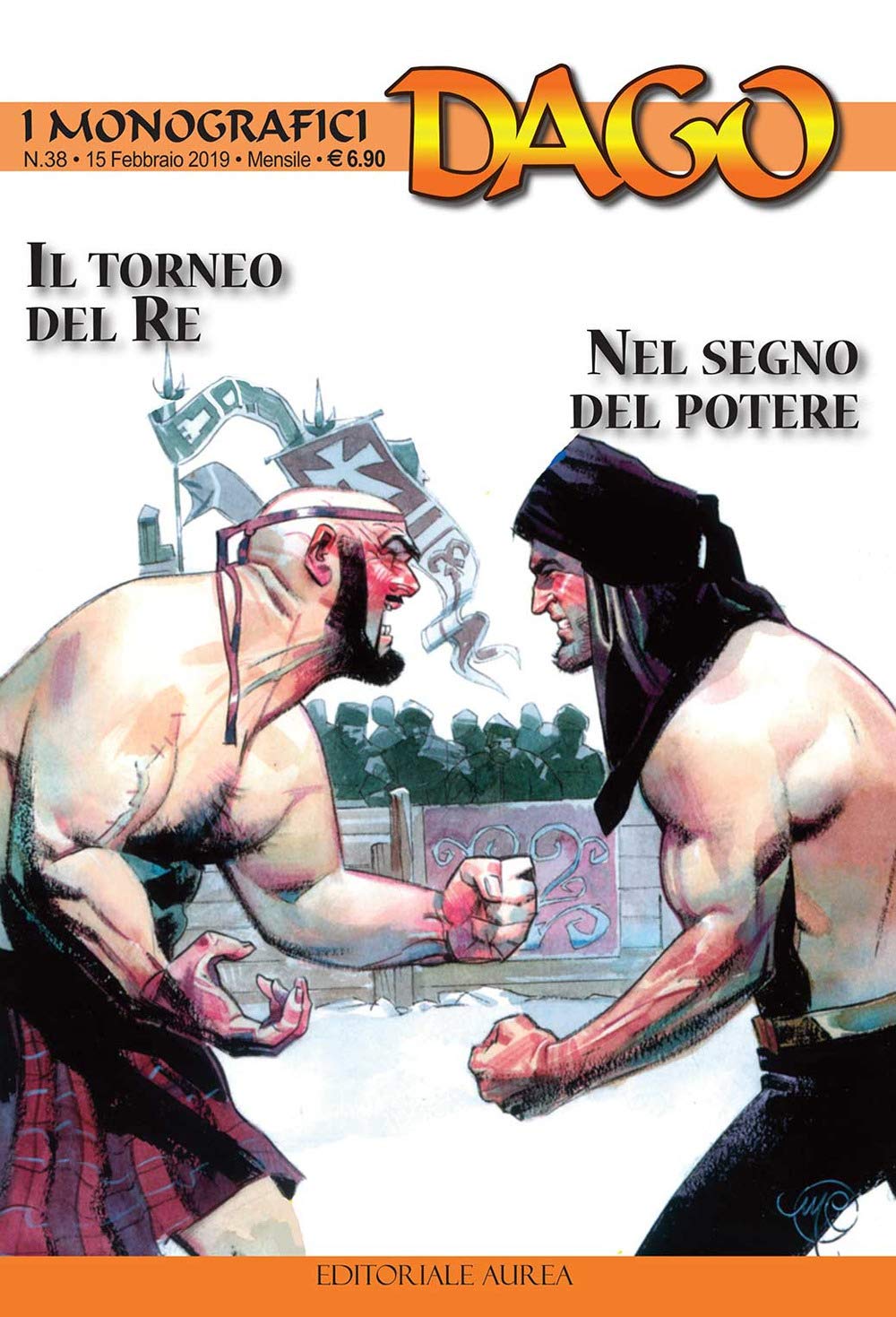 I monografici Dago. Il torneo del re-Nel segno del potere (Vol. 38) Manga