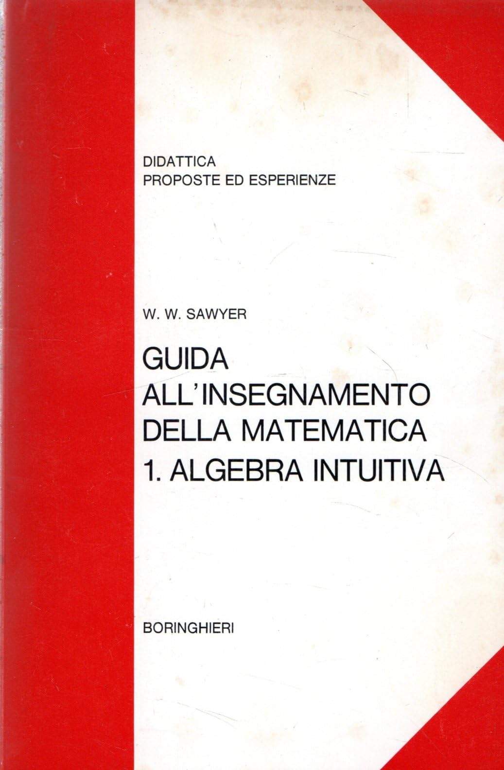 Guida all'insegnamento della matematica. Algebra intuitiva (Vol. 1) (Didattica. Proposte ed esperienze) Books