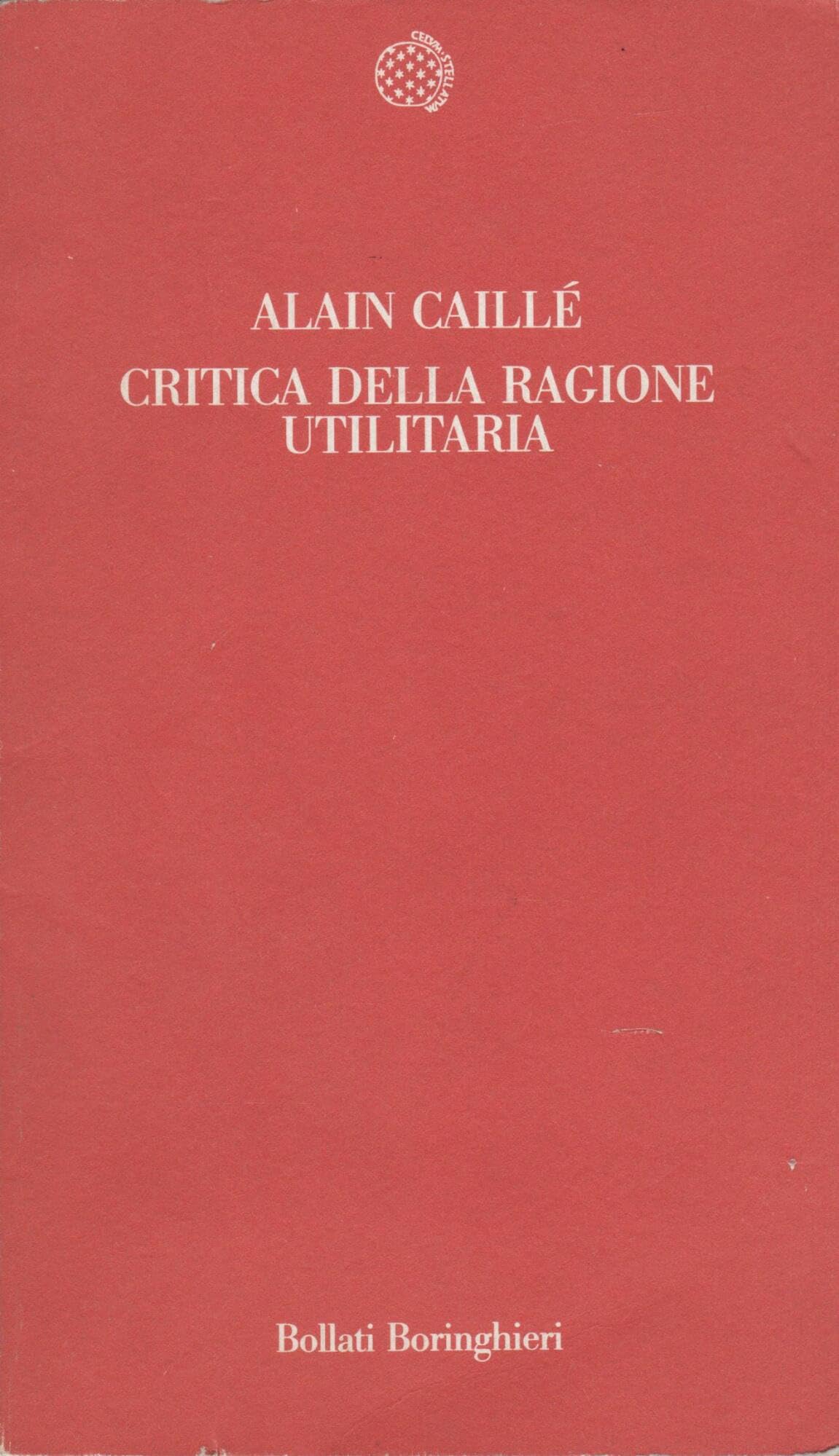 Critica della ragione utilitaria (Temi) Philosophy Books