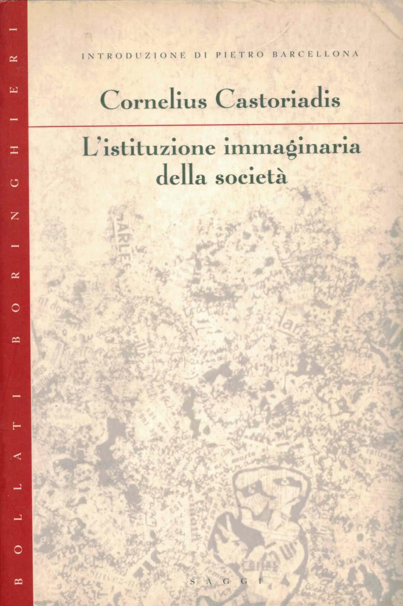 L'istituzione immaginaria della società book