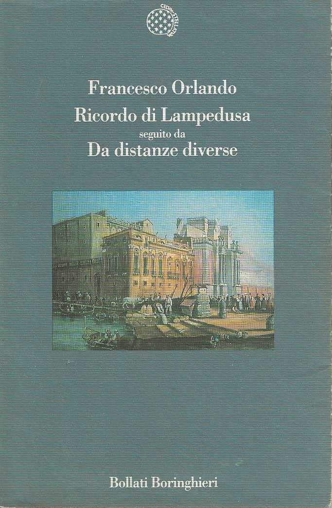 Ricordo di Lampedusa-Da distanze diverse (Variantine) Contemporary literature