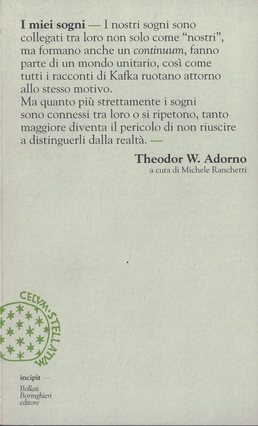 Sui sogni book