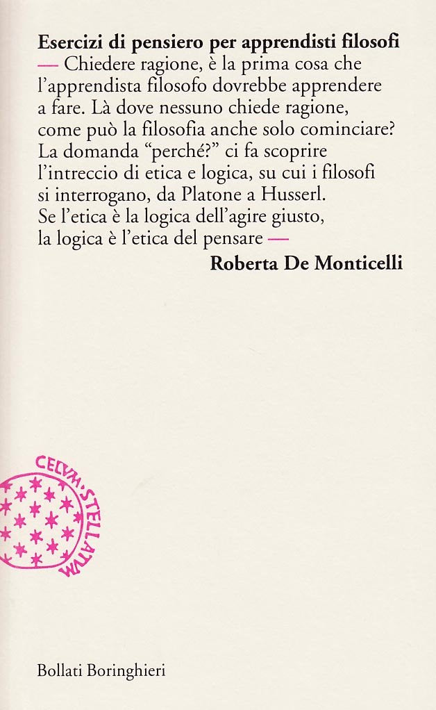 Esercizi di pensiero per apprendisti filosofi book