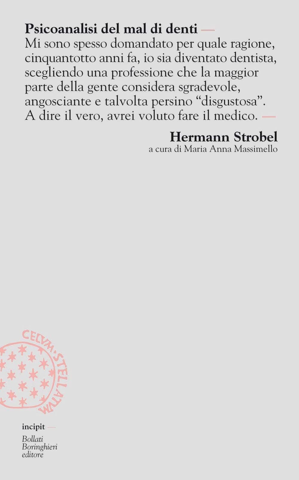 Psicoanalisi del mal di denti book