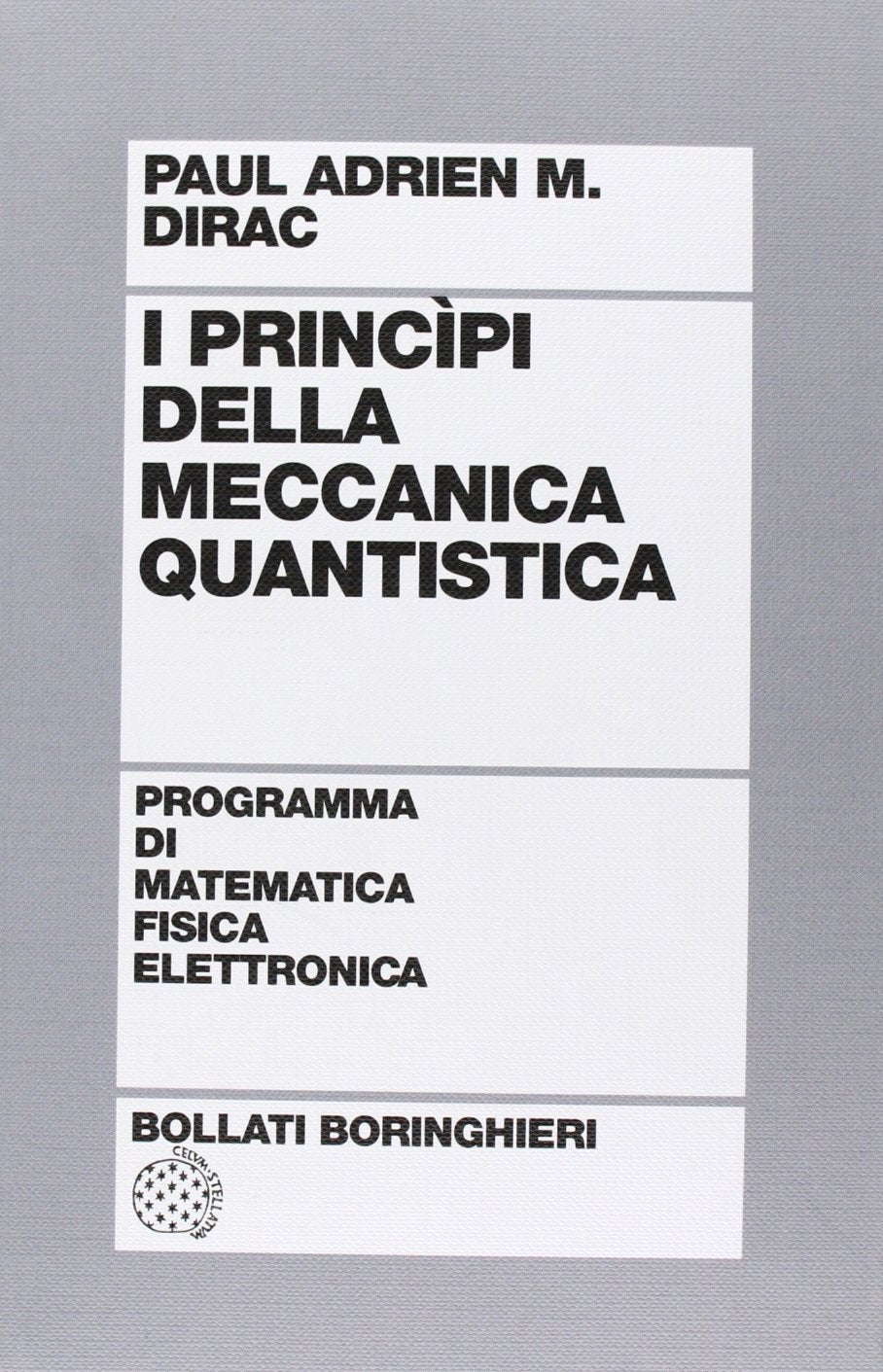 I principi della meccanica quantistica (Programma di mat. fisica elettronica) Natural Sciences