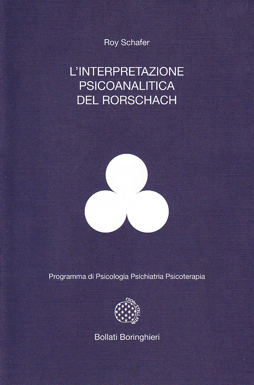 L'interpretazione psicoanalitica del Rorschach (Programma di psicologia psichiatria psicoterapia) Psychology