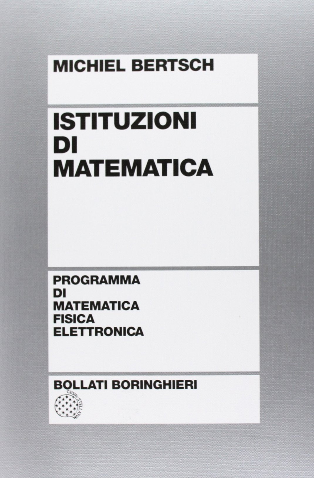 Istituzioni di matematica book