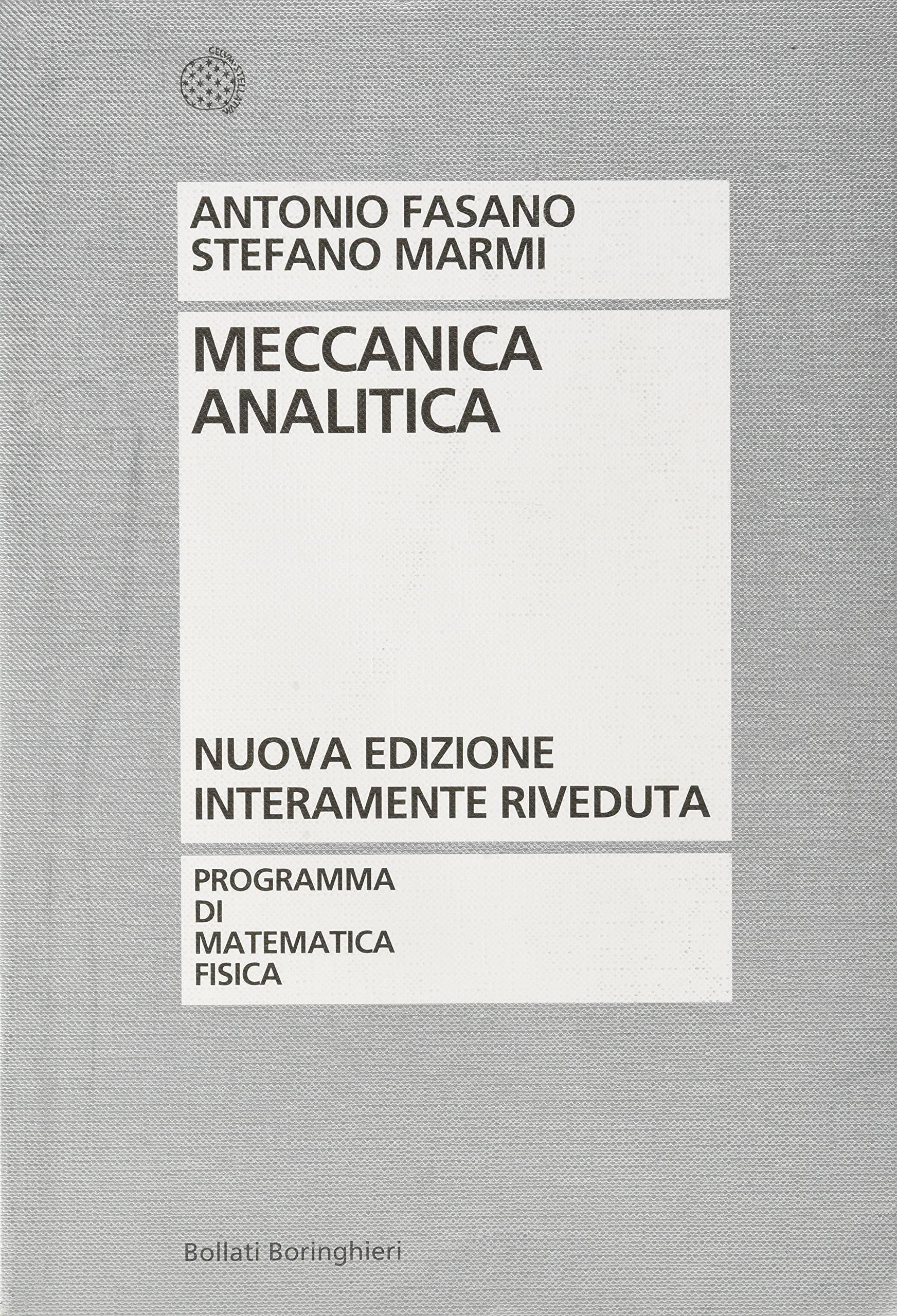 Meccanica analitica Natural Sciences