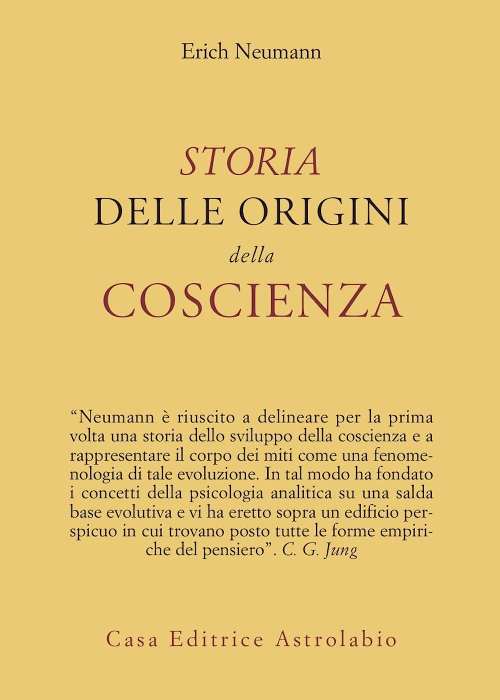 Storia delle origini della coscienza Psychology