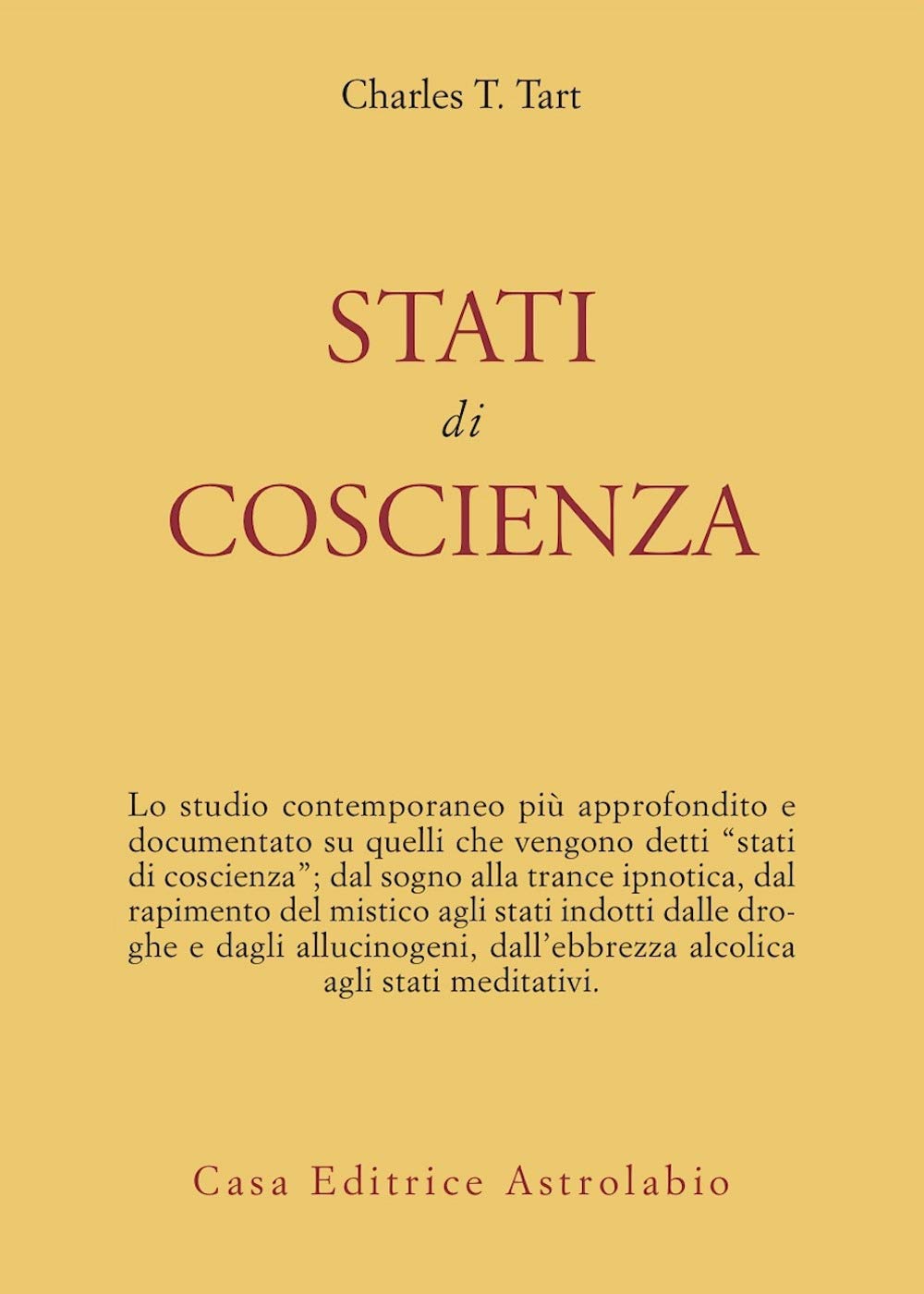 Stati di coscienza (Psiche e coscienza) Psychology