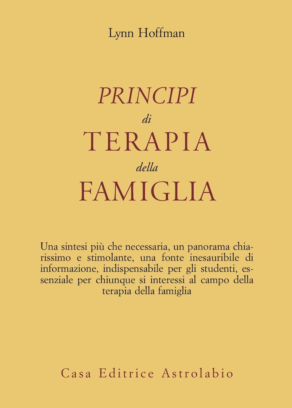 Principi di terapia della famiglia (Psiche e coscienza) Psychology