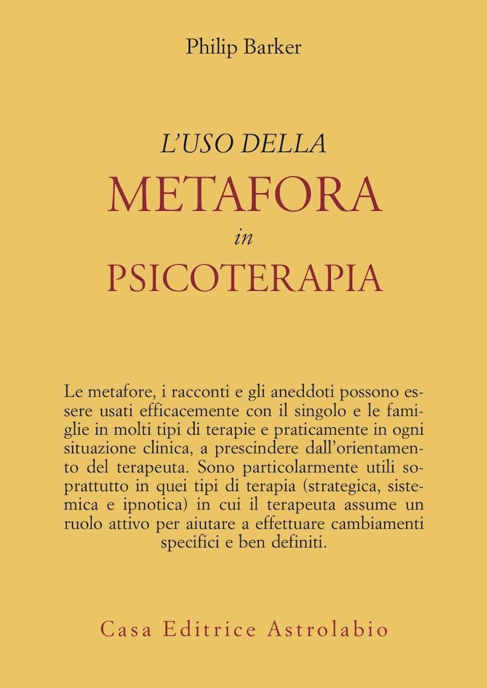 L' uso della metafora in psicoterapia Medicine