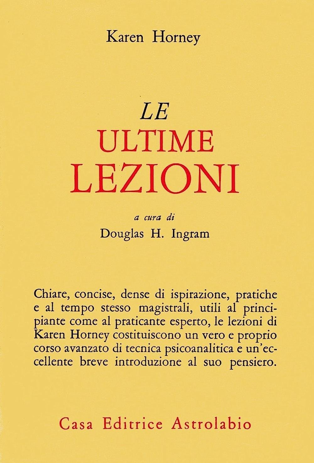 Le ultime lezioni book