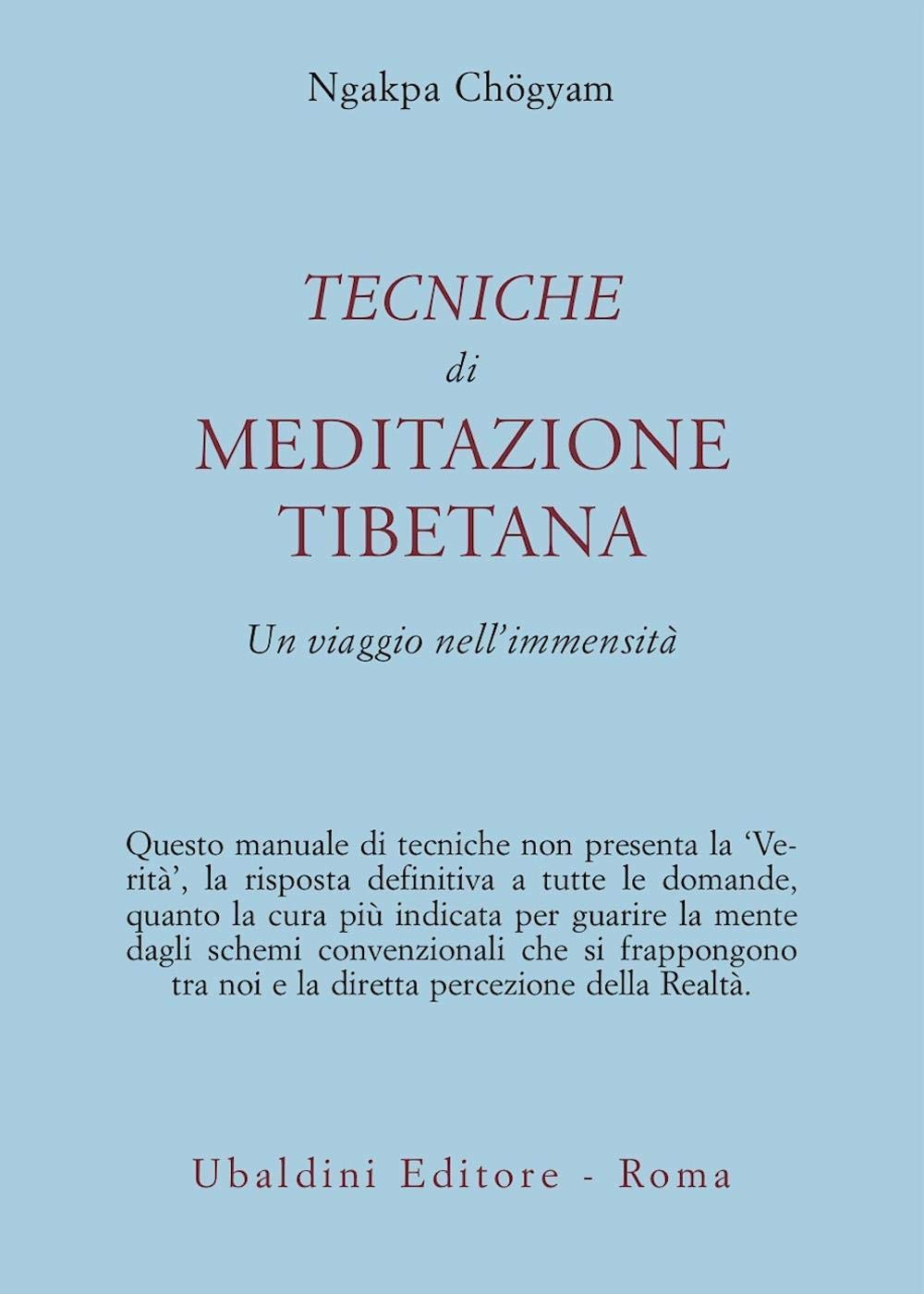 Tecniche di meditazione tibetana. Un viaggio nell'immensità book